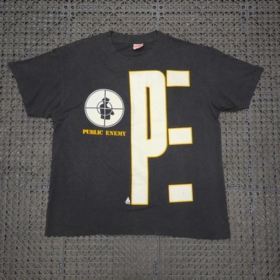 VTG 1991 Public Enemy T-Shirt Apocalypse 91 Enemy Strikes Black