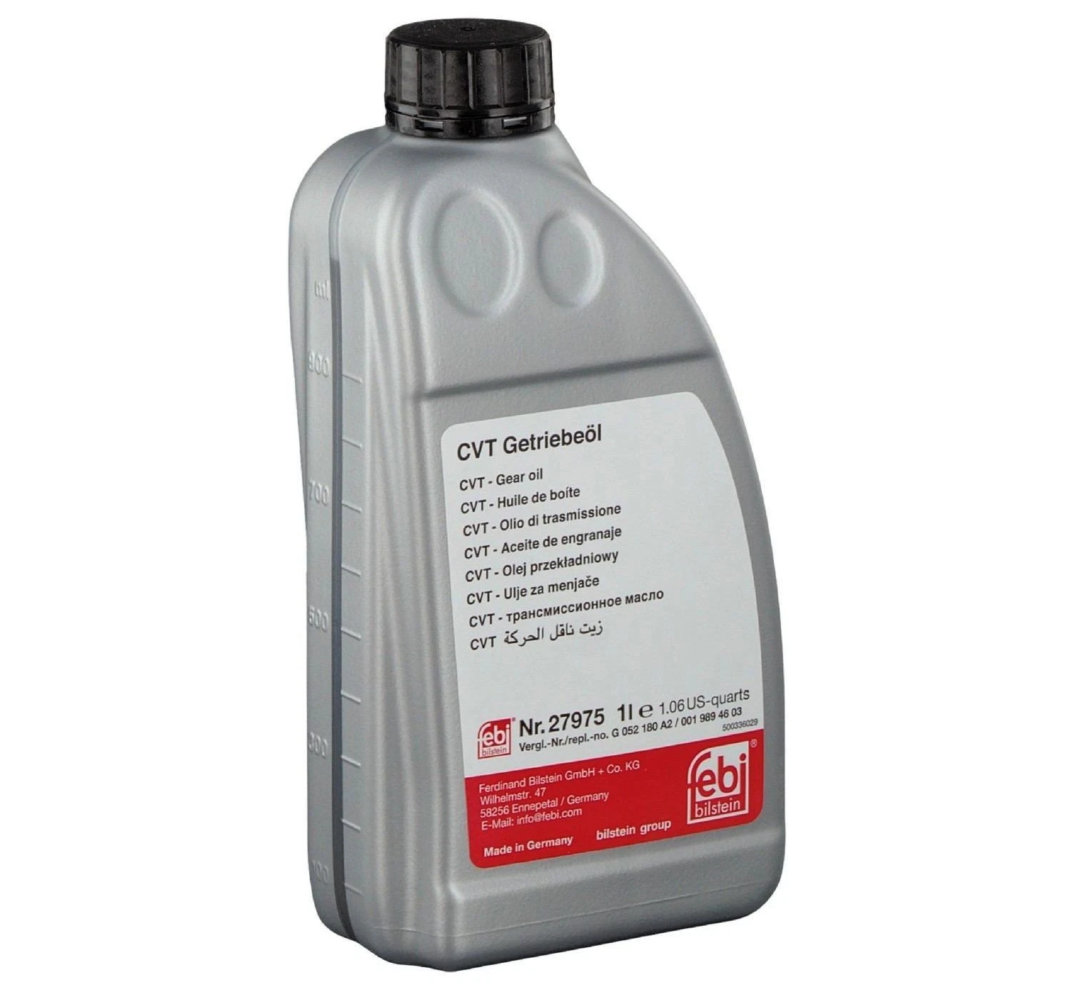 (4 LiTer) ATF Automatic CVT Transmission Oil Fluid For AUDI A4 A5 A6 MiNi SUBARU