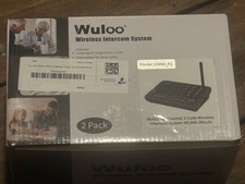 Wuloo WL666 Wireless Intercoms System - Black