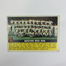 1956 Topps - Boston Red Sox #111 Gray Back