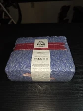 Amazon Basics Loop-End Synthetic Mop Head, 5-Inch Headband, Large, Blue