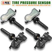 Set Of 4 For 68313387ab Tpms Tire Air Pressure Monitor Sensors 68313387ac New Set Of 4 For 68313387ab Tpms Tire Air Pressure Monitor Sensors 68313387ac New