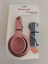 KitchenAid 4 Cup Dried Rose Pink & 5 Spoon Lavender Measuring Set -  KQ475OHP6A