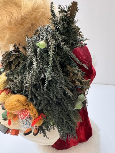 Figurina Babbo Natale Babbo Natale Vintage Rosemarie Snyder 1978 treno regali - Foto 20 di 20