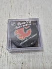 Calgary Flames Nhl Official Coasters Set of 4 Hockey Puck Coaster Team Logo