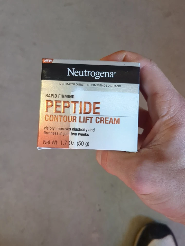 Neutrogena Crema Reafirmante Rápida Péptido Levantamiento de Contorno 1.7 OZ Nueva en Caja Foto 3 de 4