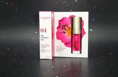 #ad Clarins Lip Comfort Oil in 04 PITAYA 1.4mL 0.04 Oz DELUXE SAMPLE IN BOX $13.95