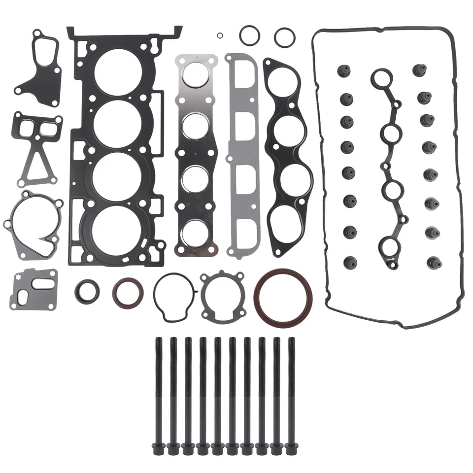 Kit de juntas de culata + pernos G4KF para Hyundai Santa Fe Sport 2,0 L 2013-2016 Foto 3 de 4