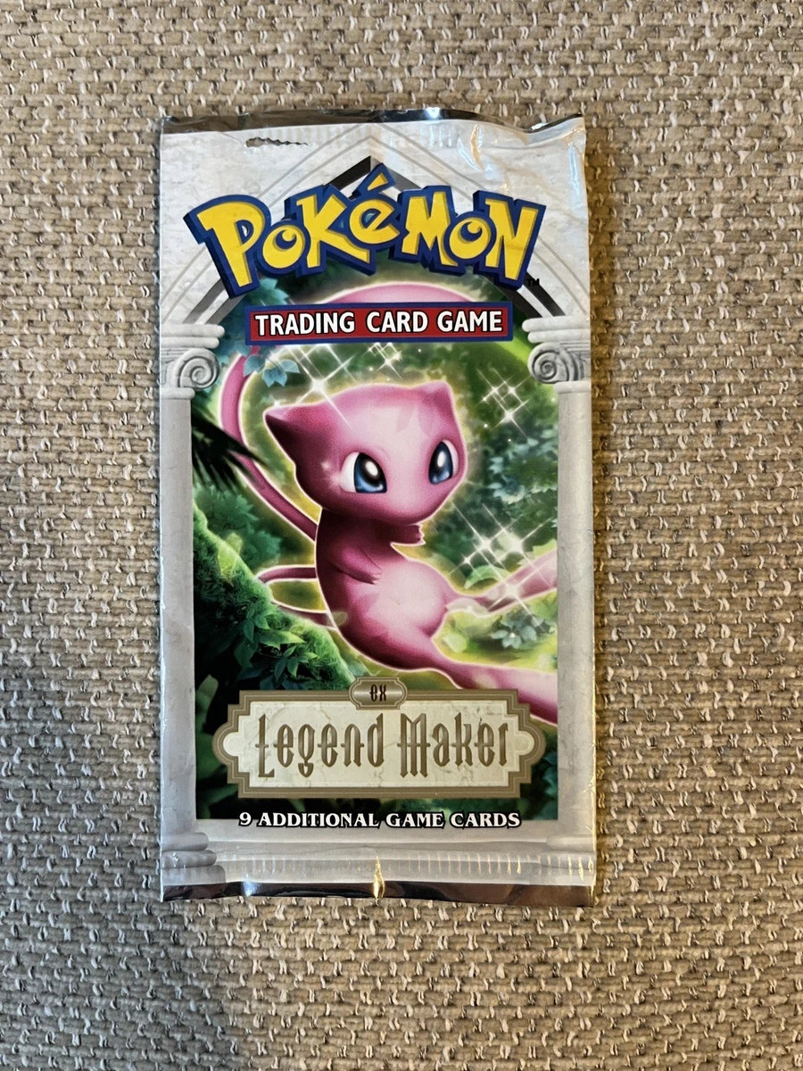 Pokémon TCG EX Legend Maker Sealed Collectible Card Game Packs in
