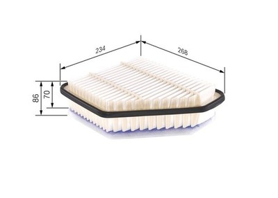 Luftfilter BOSCH F026400171