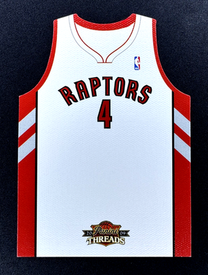 #ad #ad 2009 10 Panini Threads Team Threads Die Cut CHRIS BOSCH #45 Raptors HOF $9.99