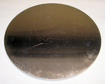 1 Aluminum Disc, 5/8'' thick x 14 7/16'' dia., Mic-6 Cast Tooling Plate, Disk