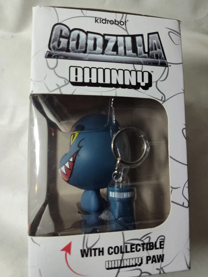 Figura Vinilo Kidrobot I-20 Bhunny Godzilla - Sellada (Embalaje Desgaste Pesado) Foto 4 de 4