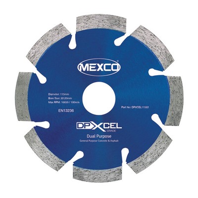 Bau Diamanttrennscheiben Mehrzweck Ziegel Asphalt Beton Mexco