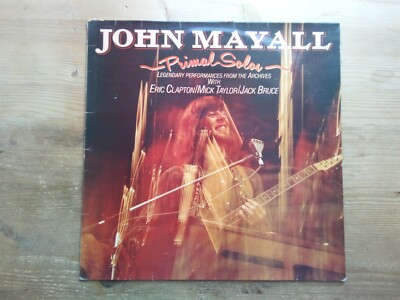 John Mayall Primal Solos Very Good Vinyl LP Record Album TAB66