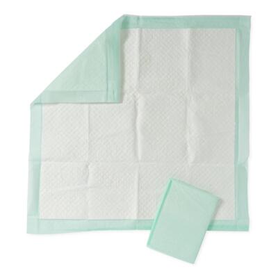 Disposable Deluxe Fluff-Filled Underpad, 36'' X 36'', Bag of 5