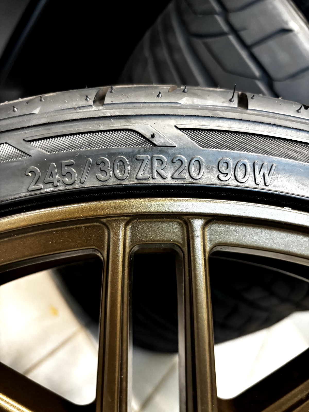4 Vossen HF-7 Wheels with Nitto Tires.  (Ferrari F430 Fitment)