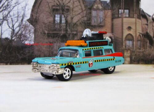 Ghostbusters Ecto-1 1959 Cadillac Ambulance Model 1/64 Scale Limited Edition  N - Photo 1 sur 7