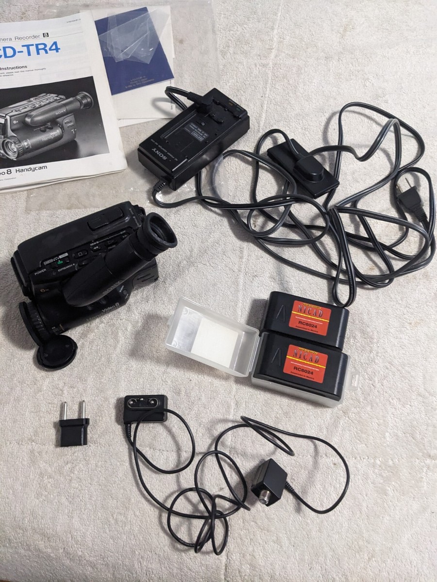 SONY Handycam video Hi8 24倍ズーム 水中ケース付 Sony NTSC Hi8 Handycam Camcorder 20x Optical Zoom - Video