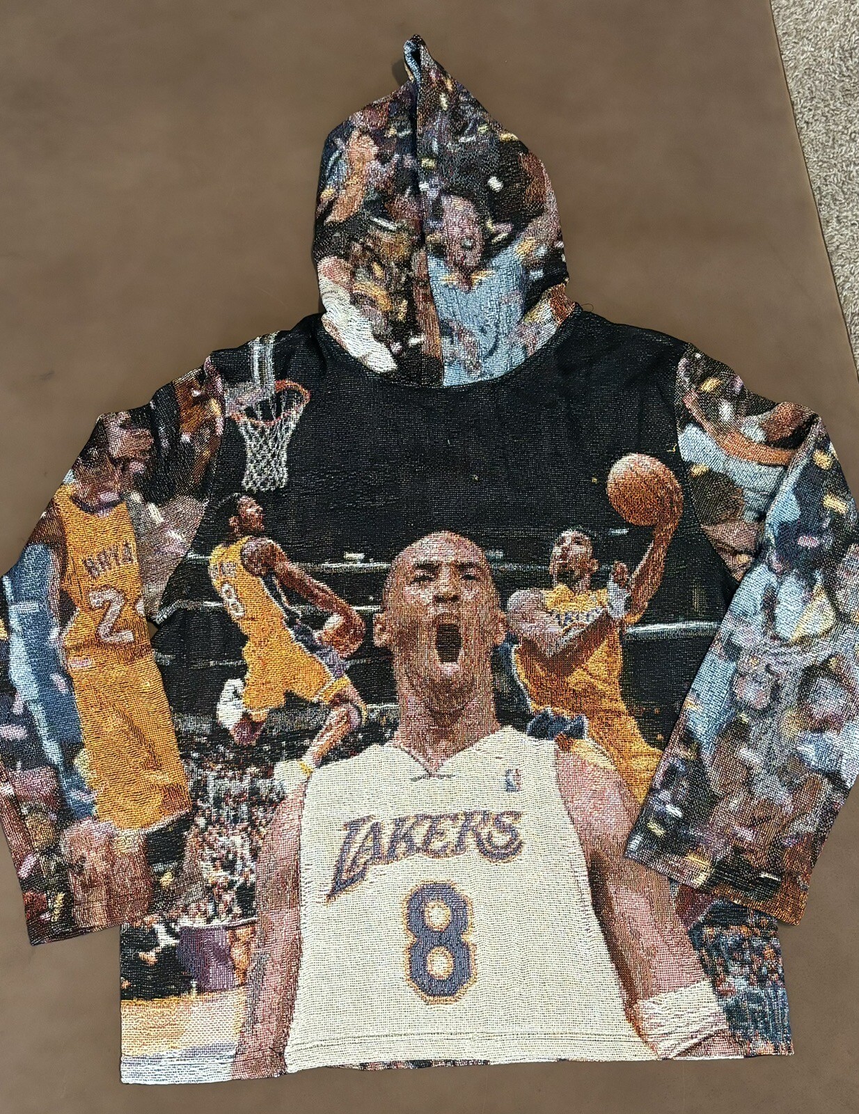 KOBE Bryant Hoodie Mens Graphic Tapestry Basketball All Over Print L eBay