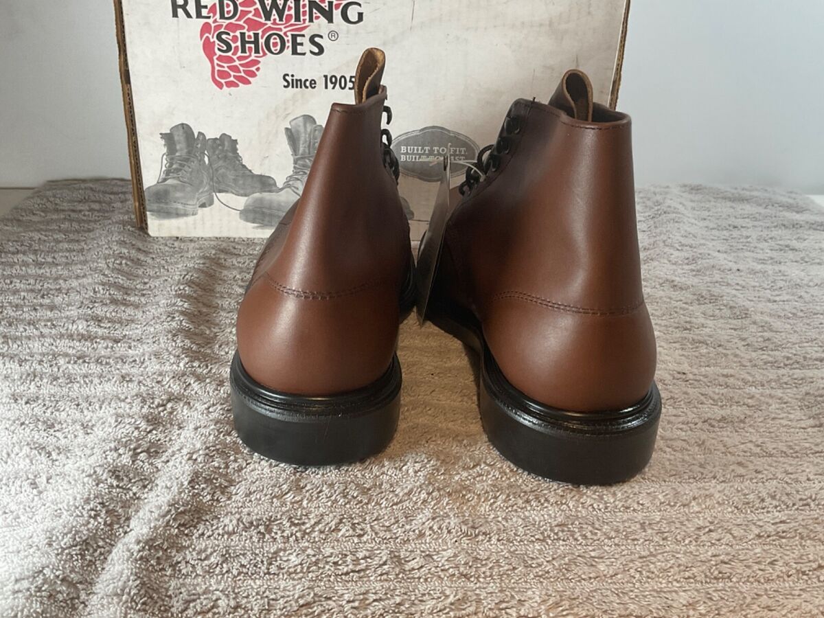 NOS Men's Red Wing USA Super Sole 952 Round Toe Work Boots NOS Men's Red Wing USA Super Sole 952 Round Toe Work Boots