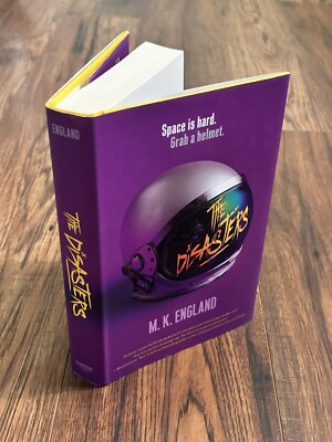 The Disasters By M.K. England Signed First Edition Hardcover Book Harper Teen