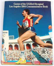 1984 Los Angeles Olympics Commemorative HC Book GAMES OF THE XXIIIRD OLYMPIAD