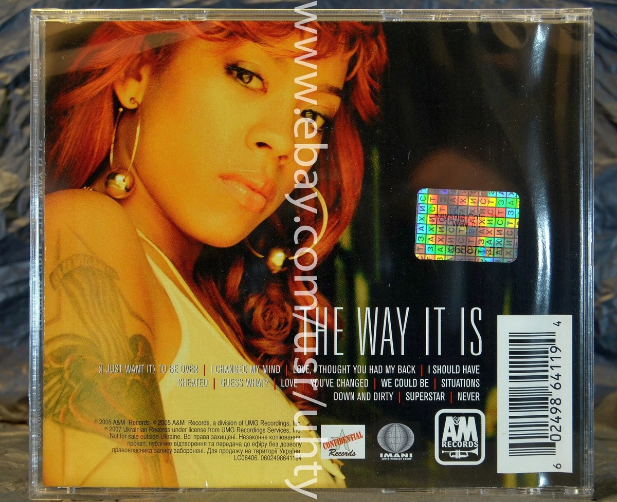 KEYSHIA COLE THE WAY IT IS RARE UKR ORIGINAL HIP HOP