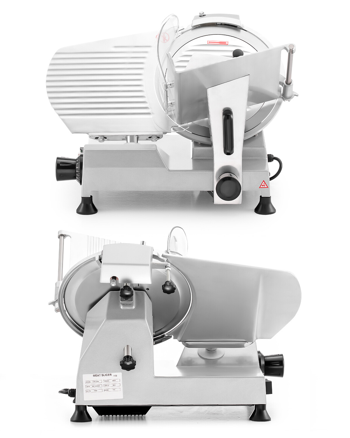 Wilprep 12" Commercial Electric Meat Slicer 320W 1600RPM Deli Cheese