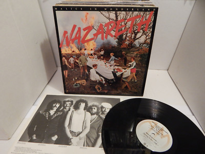 Nazareth Malice in Wonderland 1980 SP 4799 and Lyric Sleeve super clean LP NM+