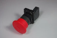 1PC Emergency switching off, Push-pull  Φ40mm Mushroom pushbutton Fits XB5 AT42