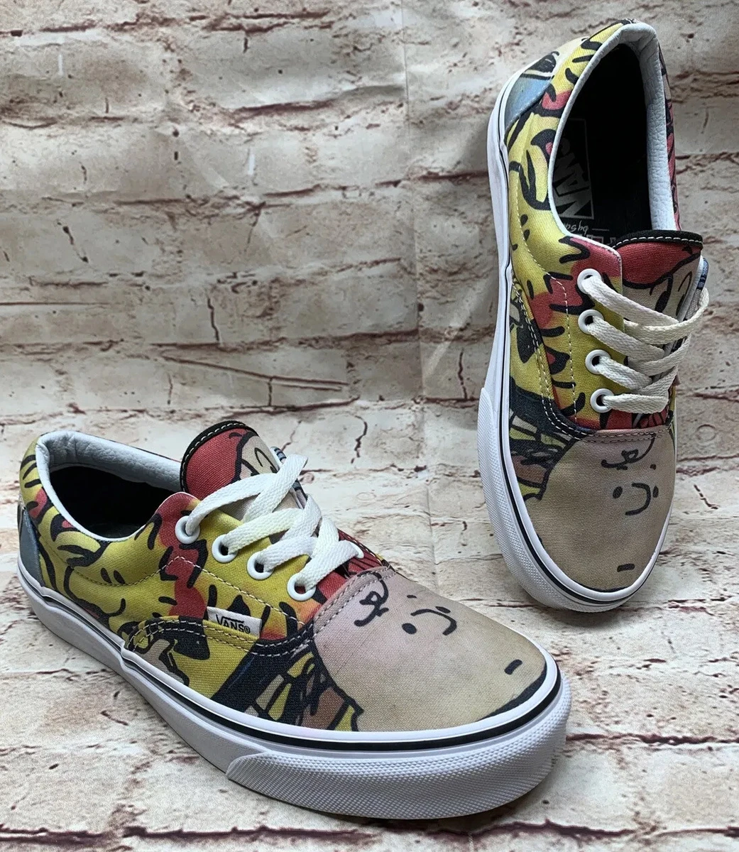 Charlie brown vans shoes Clearance