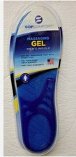 SofComfort Cushioning Gel Insoles Comfort Arch Support One Pair Men's Sz 7-13