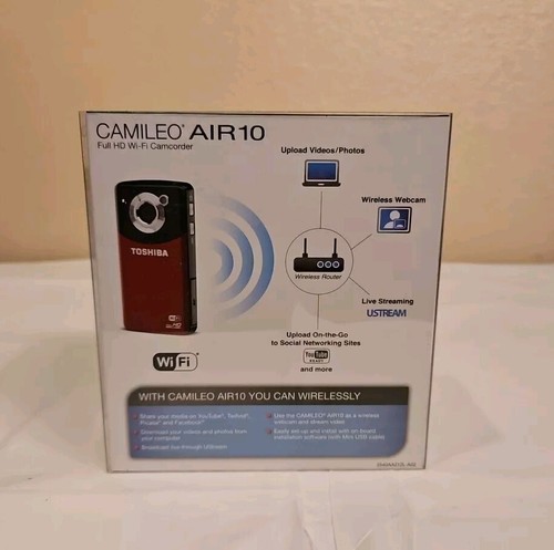 New Toshiba Camileo AIR10 HD Wi-Fi Camcorder 2012 - Picture 3 of 6