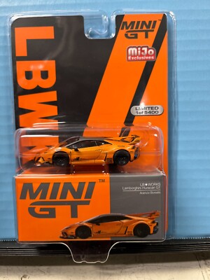 1/64 MINI GT MIJO EXCLUSIVES LAMBORGHINI HURACAN GT LB WORKS