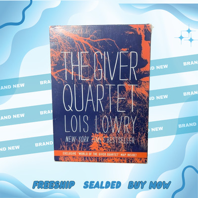 The Giver Quartet Boxed Set | 9780544340626 | SEALED | FREESHIP | AUTH