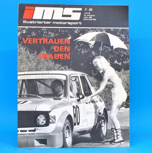 DDR Illustrierter Motorsport IMS 3 1985 Audi Horch Coswig Senftenberg Zwickau K