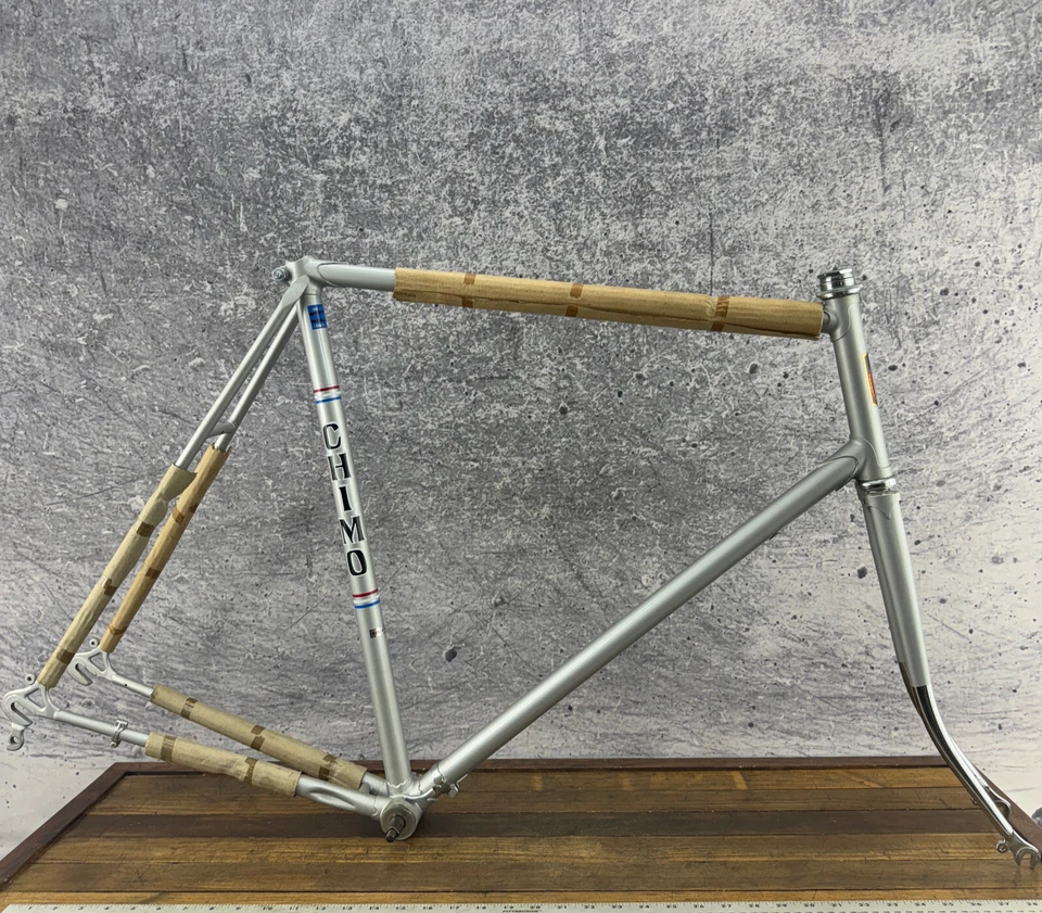 Juego de cuadro vintage Chimo Cobra 62 63 cm nuevo alto XL Eroica 700c años 70 80 Foto 2 de 4