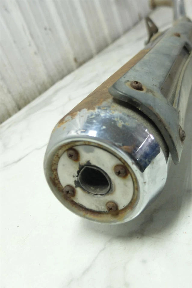 75 Suzuki RE5 RE 5 Rotary Wankel lado derecho silenciador tubo escape Foto 3 de 4