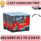 Blue Shop Towel Cleaning Wipes 3-Pack , Bundle of 9 Rolls