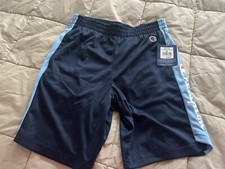NEW Champion Boy Shorts Athletic Shorts - Medium - Navy / Swiss Blue