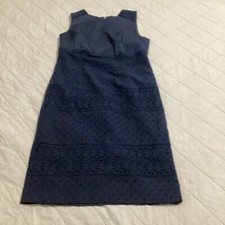 Ann Taylor Dress  Women’s 6 Blue Summer