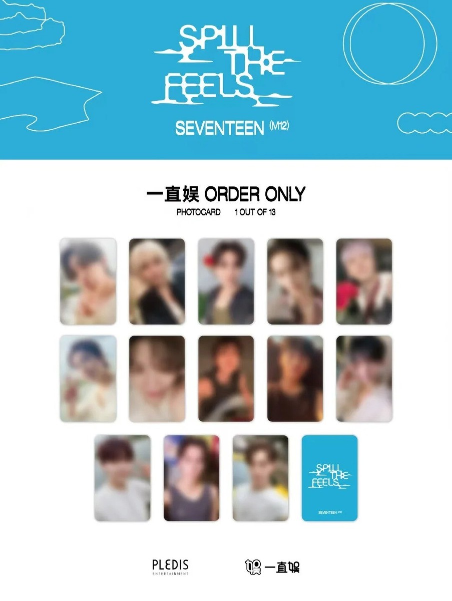 【直筆サイン】SEVENTEEN 12th SPILL THE FEELS 白色 直筆サイン】SEVENTEEN 12th SPILL THE FEELS 白色 SEVENTEEN