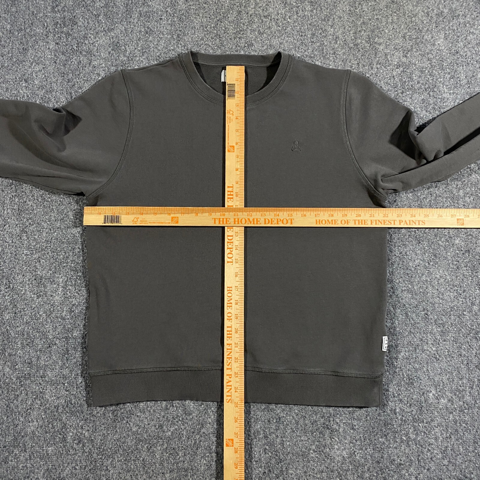 Scalpers Basic Skull French Terry Sweatshirt Adul… - image 10