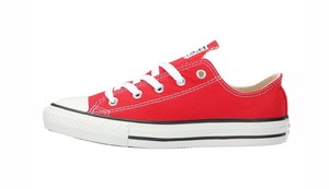 boys red canvas shoes