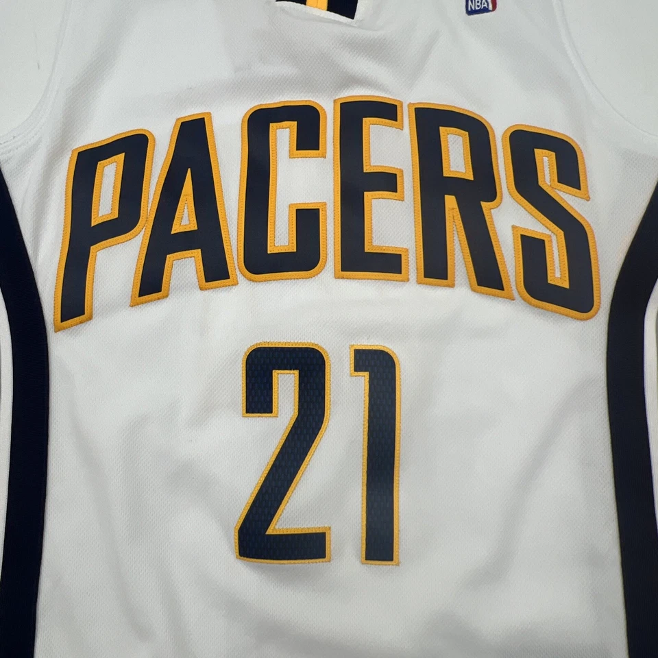ADIDAS ПОДЛИННЫЙ NBA INDIANA PACERS DAVID WEST #21 ДЖЕРСИ МУЖСКОЙ РАЗМЕР S - Изображение 3 из 4
