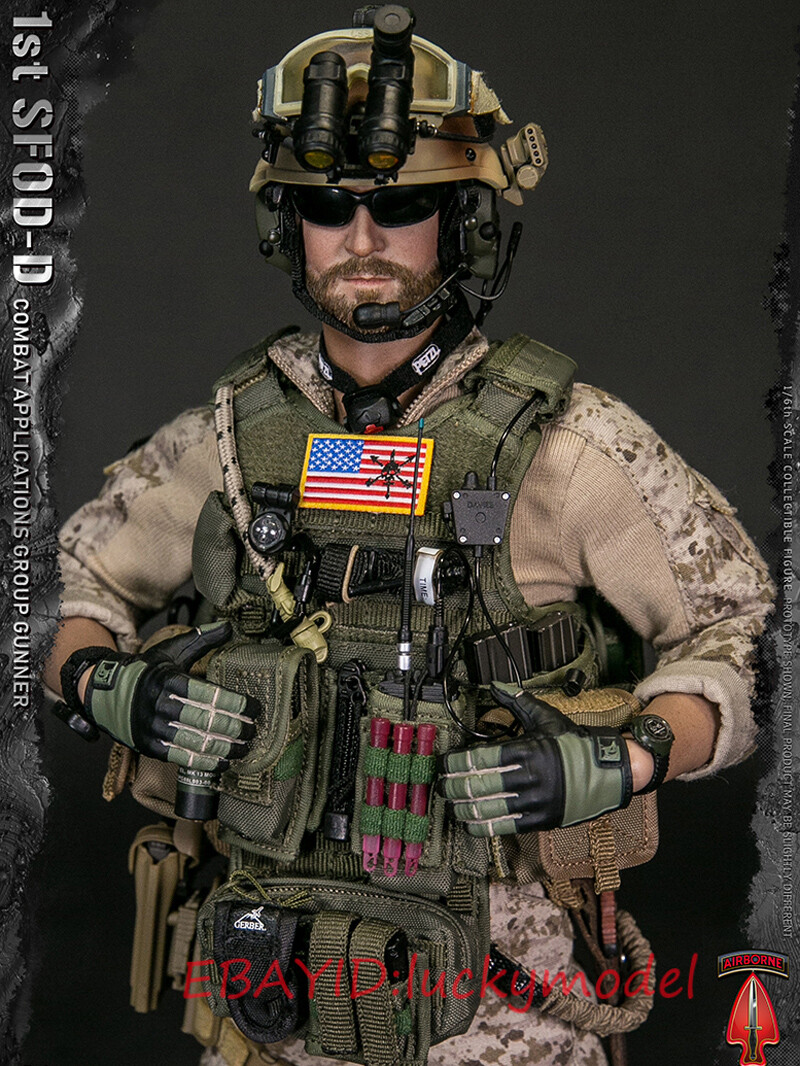 【ゆうじ】DELTA FORCE OVAL17inch&GEOLANDAR Damtoys Dam78074 1/6 1st Sfod-D The Delta Force Machine