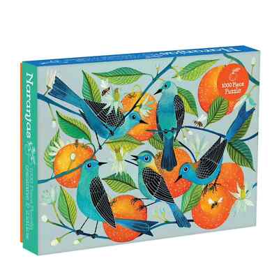 Galison Naranjas 1000 Piece Puzzle For Adults And Families