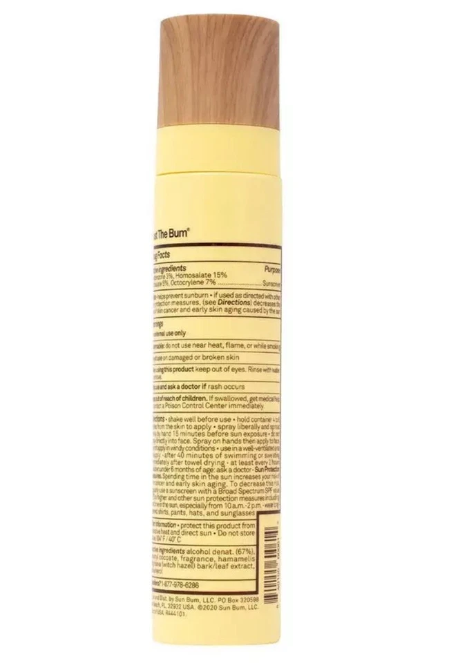 NUEVO Sun Bum Original FPS 45 Protector Solar Bruma Facial 3.4 OZ TAMAÑO COMPLETO Exp 12/2024 Foto 4 de 4