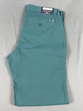 Vineyard Vines Golf Pants Performance Breaker 32 x 32 Green Nylon Spandex NWT